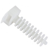 Dowel with fastening under the screed, white 50 pcs
