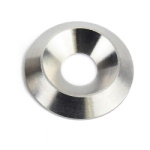 Stainless steel washer<gtran/> M6*18*3.5mm conical stainless steel. 304<gtran/>
