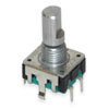 Encoder series RE12 (EC12)  RE1203BC1-H01 L = 15mm with vertical pushbutton, metal-shaft