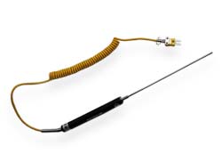 Immersion K-type thermocouple NR-81530 200 mm