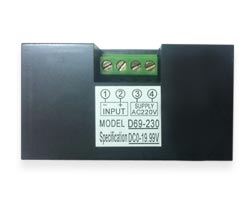 Panel voltmeter D69-230-600V  (LCD DC)