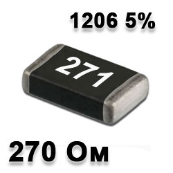 SMD resistor 270R 1206 5%