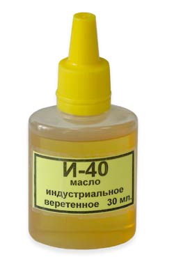 Industrial oil I-40 (spindle) 30 ml