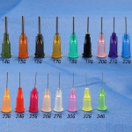 Metering needle metal-plastic<gtran/> for screw, for flux, 14G, d = 1,55mm<gtran/>