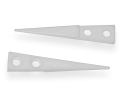 VETUS tweezers tips  72-MZ ESD-259 ceramic white [pair]