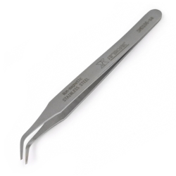  Xytronic anti-magnetic tweezers  SMD 106-SA steel curved 120 mm