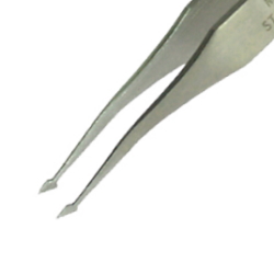  Xytronic anti-magnetic tweezers  SMD 108-SA steel curved 120 mm