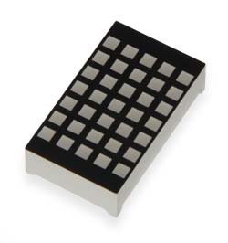 KL-12257-BSR 5x7 square dots
