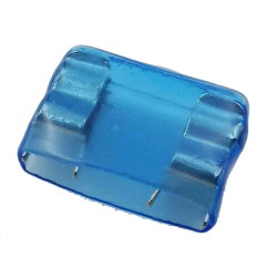  Fuse cap 5x20 Blue Transparent PVC Cover