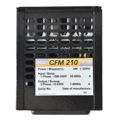 Преобразователь частоты CFM210P 1.1КВт ПО:5.0