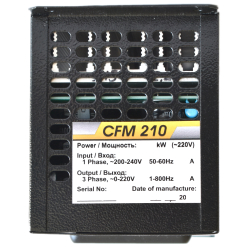 Перетворювач частоти CFM210 2.2КВт ПЗ: 5.0