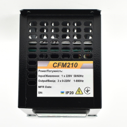 Преобразователь частоты CFM210 4.0КВт ПО:5.0