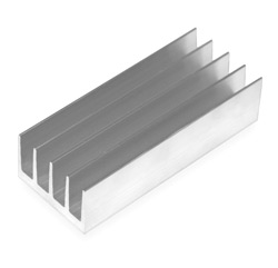 Aluminum radiator  W42 X 26 8.5 cm ±3 mm