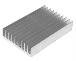 Радиатор алюминиевый Ш92 Х 26  38,5 см
