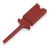 Измерительный тестовый HM-235 клипс для PCB Плоский Красный 50 мм