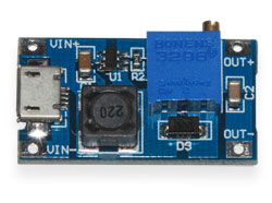 Модуль DC/DC перетворювача USB micro STEP-UP