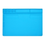 Heat resistant silicone mat TE-610 xxx*xxx mm BLUE