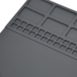 Коврик силиконовый термостойкий 405х305х3мм серый