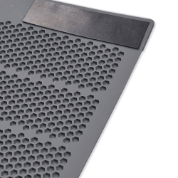 Heat resistant silicone mat TE-612 380*210 mm GRAY thickened