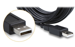  USB Endoscope  YSB-002 USB-10-2M [d = 8mm, length 5m, 6LED]