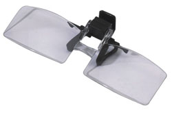 Бинокуляры-накладка на очки MG19156-1 (1 линза, увеличение х2]