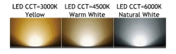 Лампа настольная на струбцине 9503LED dimming+CCT 182 LED СЕРЕБРО
