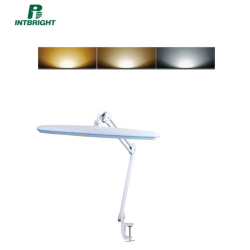 Table lamp on a clamp 9503LED dimming+CCT 182 LED SILVER