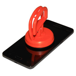  Suction cup remover for removing glass from mobile phones