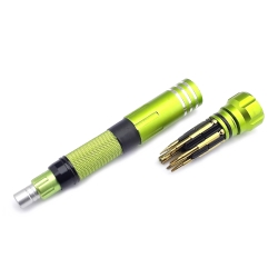 Interchangeable Blade Screwdriver TE-8014 for mobile phones (6 stings)