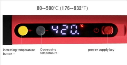 Паяльник с терморегулятором CXG Global E110WT [220В, 110Вт, жало 900М]