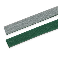 Лента-липучка двусторонняя Velcro  [10мм х1м] ЗЕЛЕНАЯ полимер
