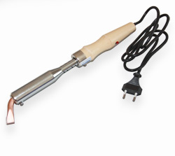 Soldering iron  WOOD-100 [220V, 100W] curved tip