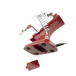 PCB holder with magnifier TH7023B red