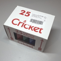 Зажигалка газовая кремнёвая Cricket Original CR3  пластиковая, ассорти