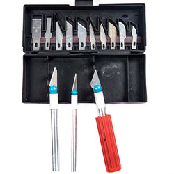  Knife-scalpel with a set of blades 3+13 pcs.
