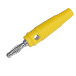 Banana fork 4mm<gtran/> CX-07 Yellow<gtran/>