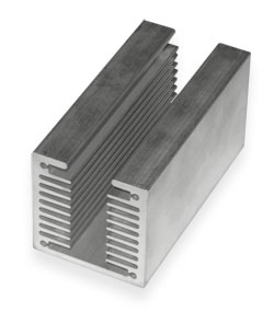 Aluminum radiator 40*40*100MM aluminum heat sink