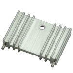 Радіатор алюмінієвий<gtran/> 22*32*7MM TO-220 aluminum heat sink (w/pin)