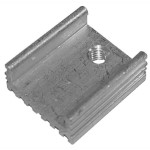 Радіатор алюмінієвий<gtran/> 15*7*17MM TO-220 aluminum heat sink U-shaped