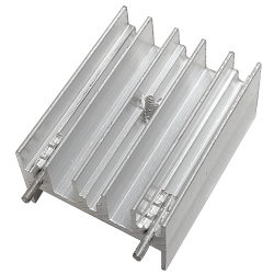 Радіатор алюмінієвий 30*24*16MM aluminum heat sink (with pin)