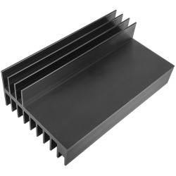 Радіатор алюмінієвий 100*58*31.8MM Module heat sink aluminum black