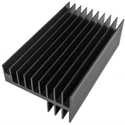 Радіатор алюмінієвий 100*58*31.8MM Module heat sink aluminum black