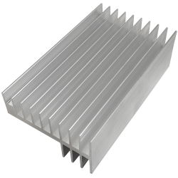 Радиатор алюминиевый 150*58*31.8MM heat sink aluminum