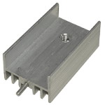 Радіатор алюмінієвий 25*15*10MM aluminum heat sink (with pin)