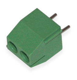 Клеммник винтовой KLS2-350-3.96-02P-4S Зеленый