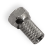 RF connector F-nut for cable 4.8mm RG59
