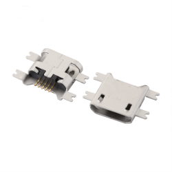 Гніздо Micro USB 5pin SMT в прорезь 1.17мм micro-33