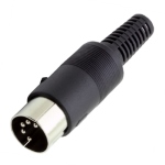 Plug to cable<gtran/> DIN 5-pin