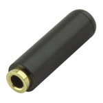 Cable socket<gtran/> Sennheiser 4-pin 3.5mm anodized alum. The black<gtran/>