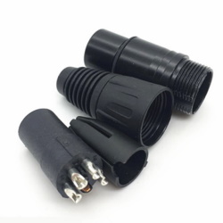 Cable socket HY1.4814 XLR 4-pin female